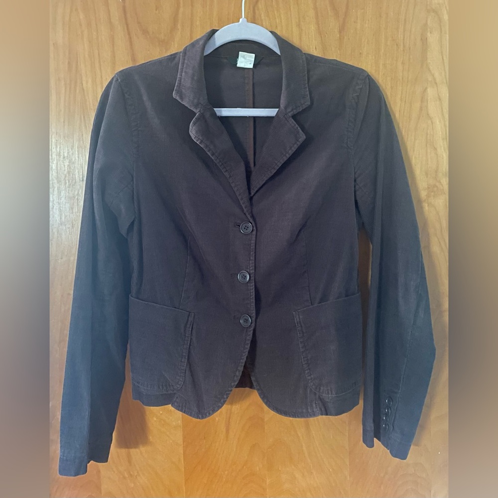J Crew Brown Corduroy Jacket